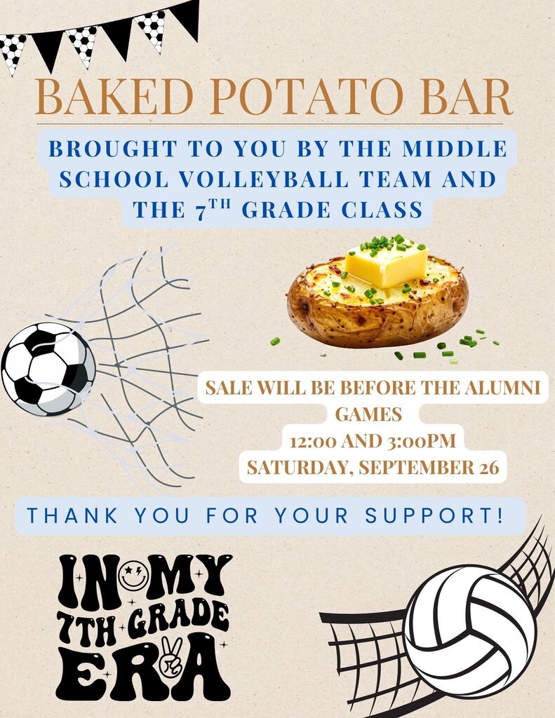 Baked Potato Bar Fundraiser