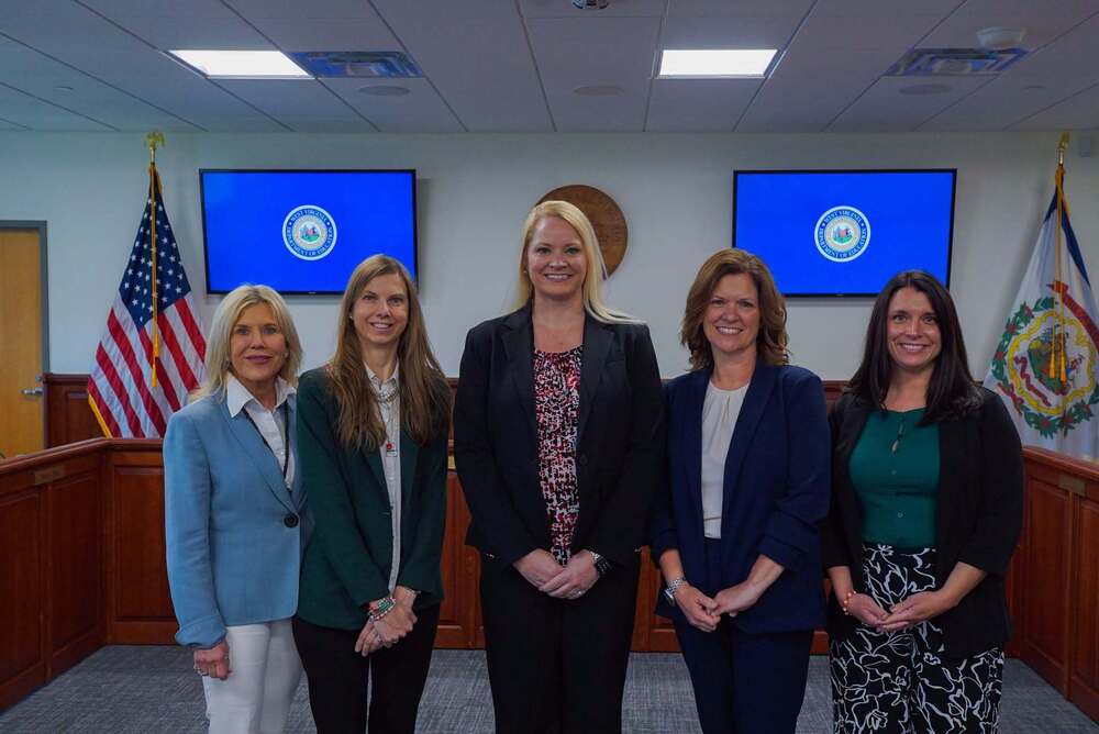principals pose for award recognition