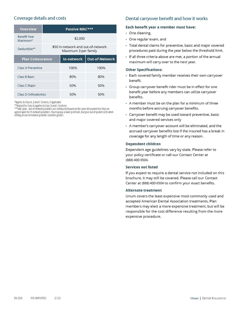 insurance flyer