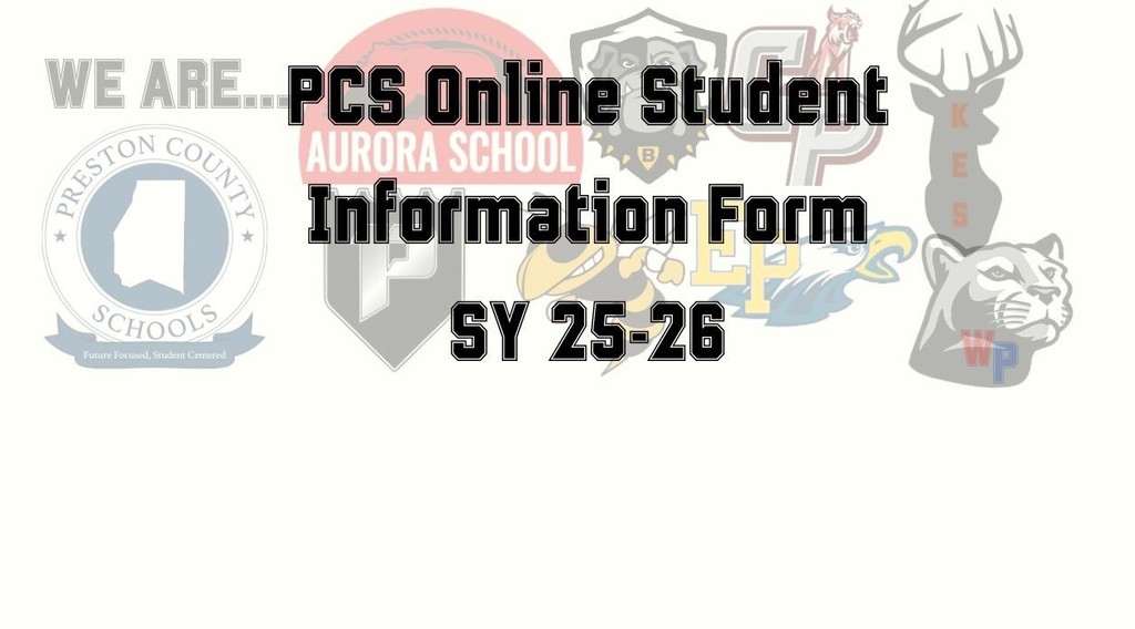 student information form
