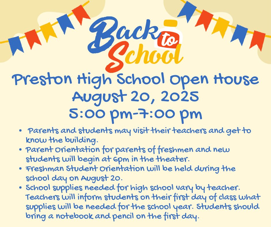 Open House August 20, 5-7