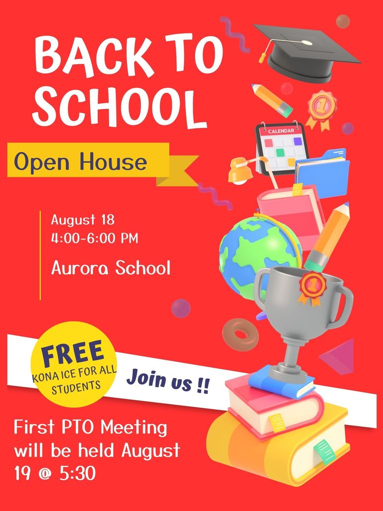 Open House August 18 4:00-6:00