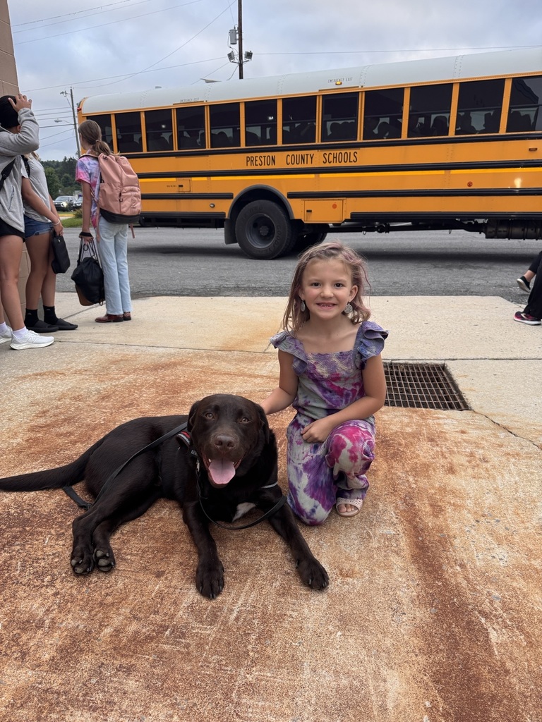 dog with little girl