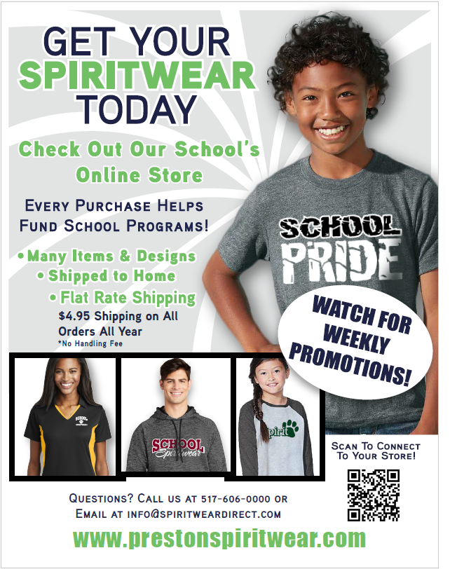 spiritwear flyer