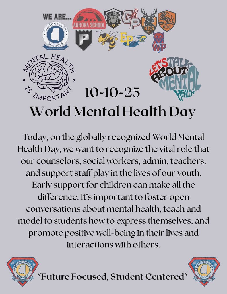 mental health day flyer