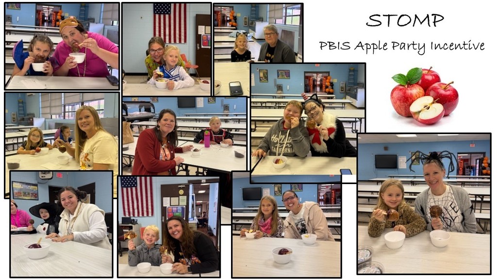 KES students and staff participated in a PBIS apple party incentive last week!