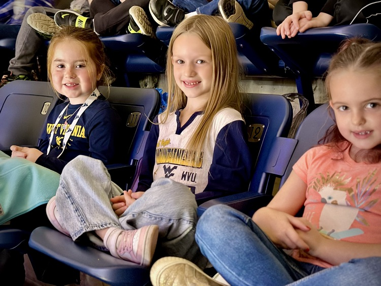 girls at basketball game 