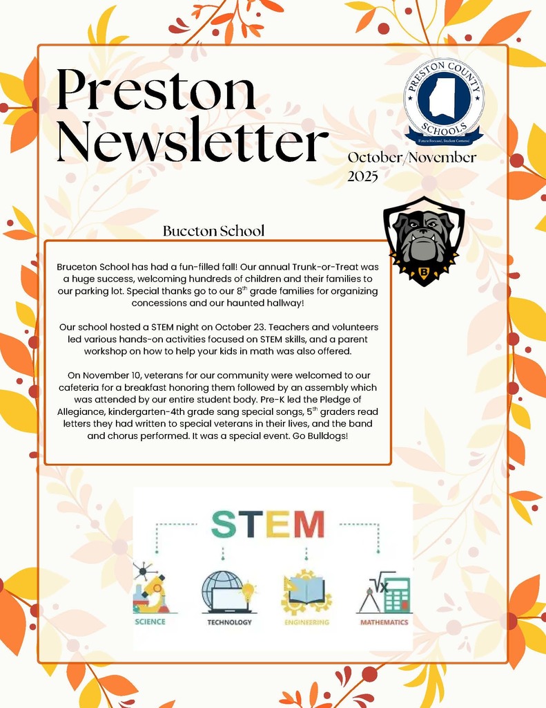 PCS October/November Highlights Newsletter
