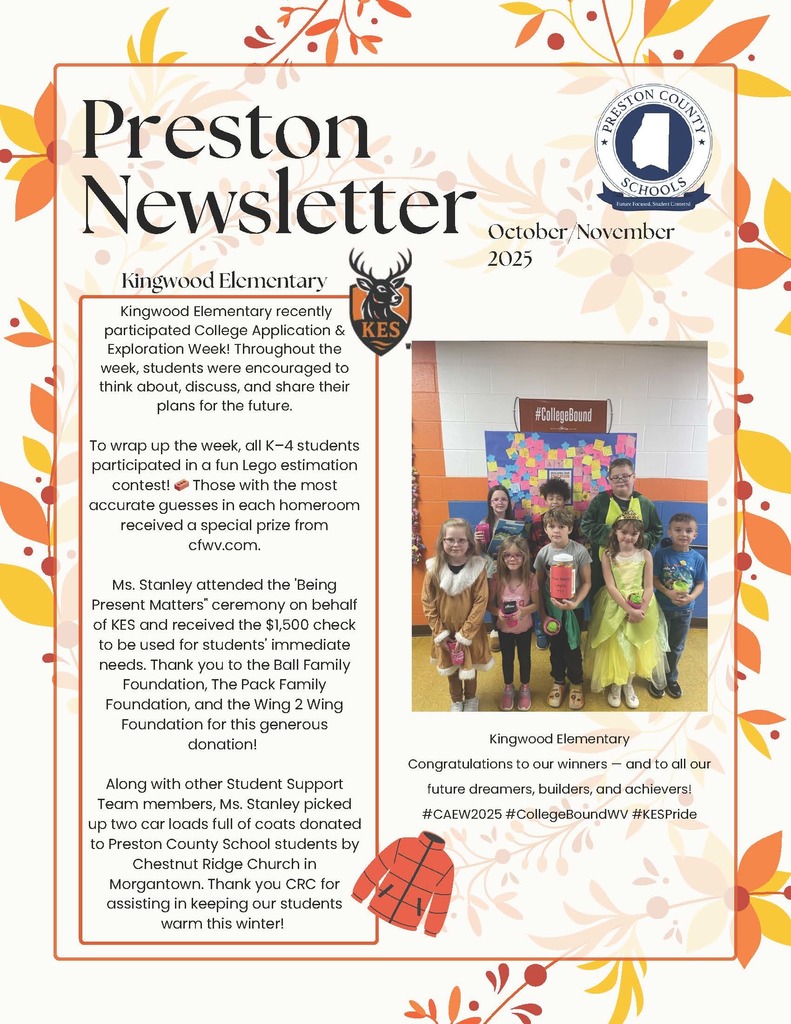PCS October/November Highlights Newsletter