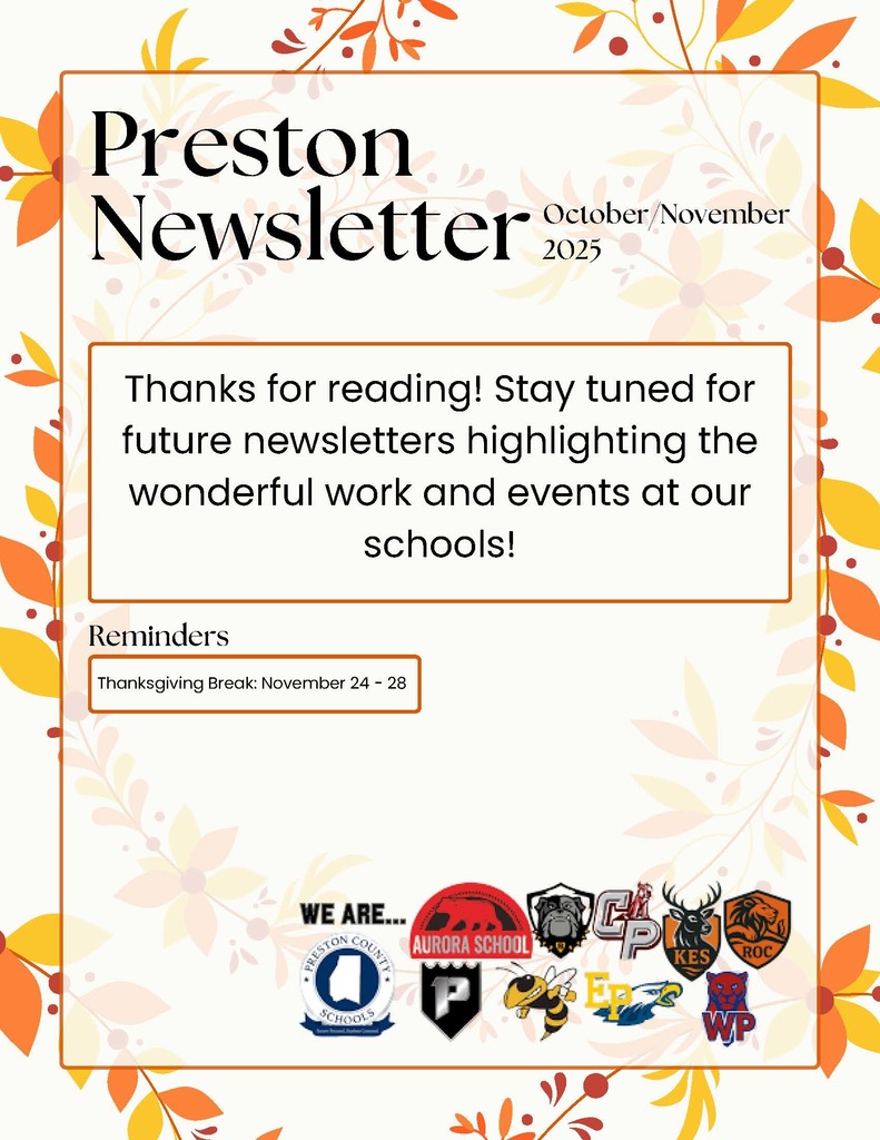 PCS October/November Highlights Newsletter