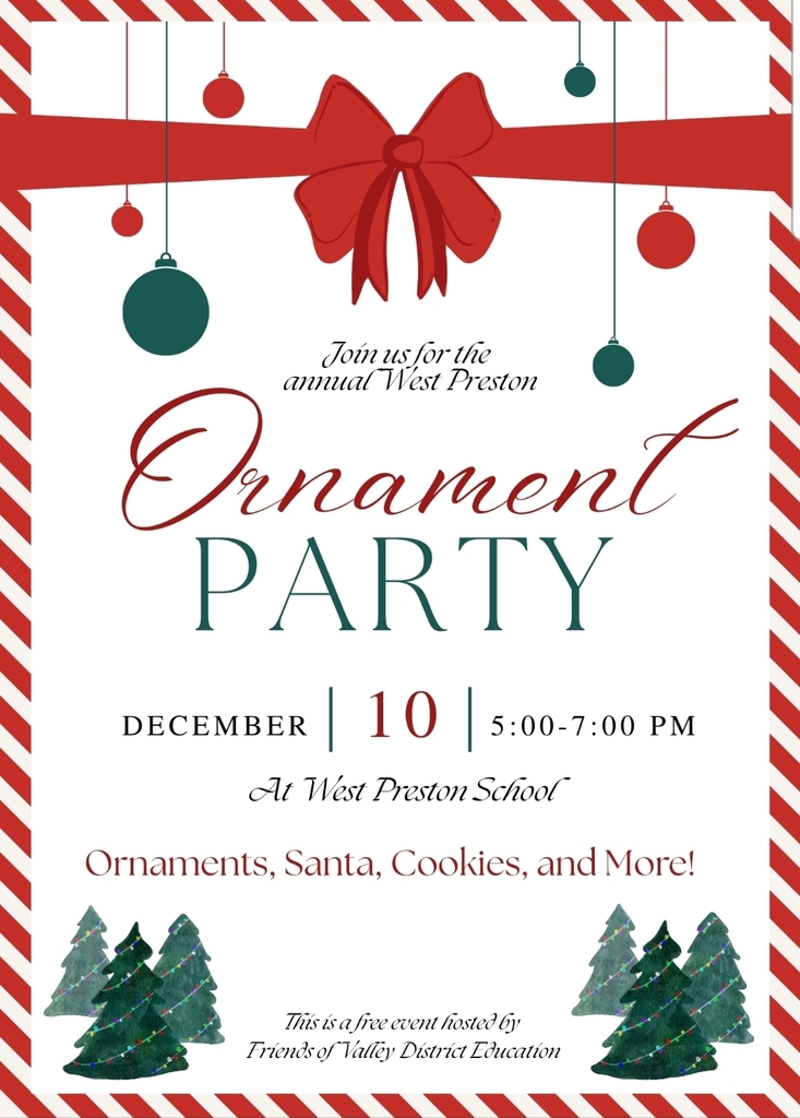 Ornament party invitation, December 10th from 5pm to 7pm