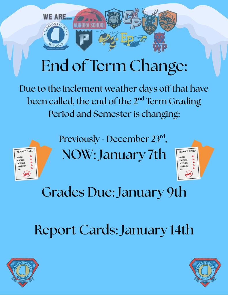 Term Change informational flyer