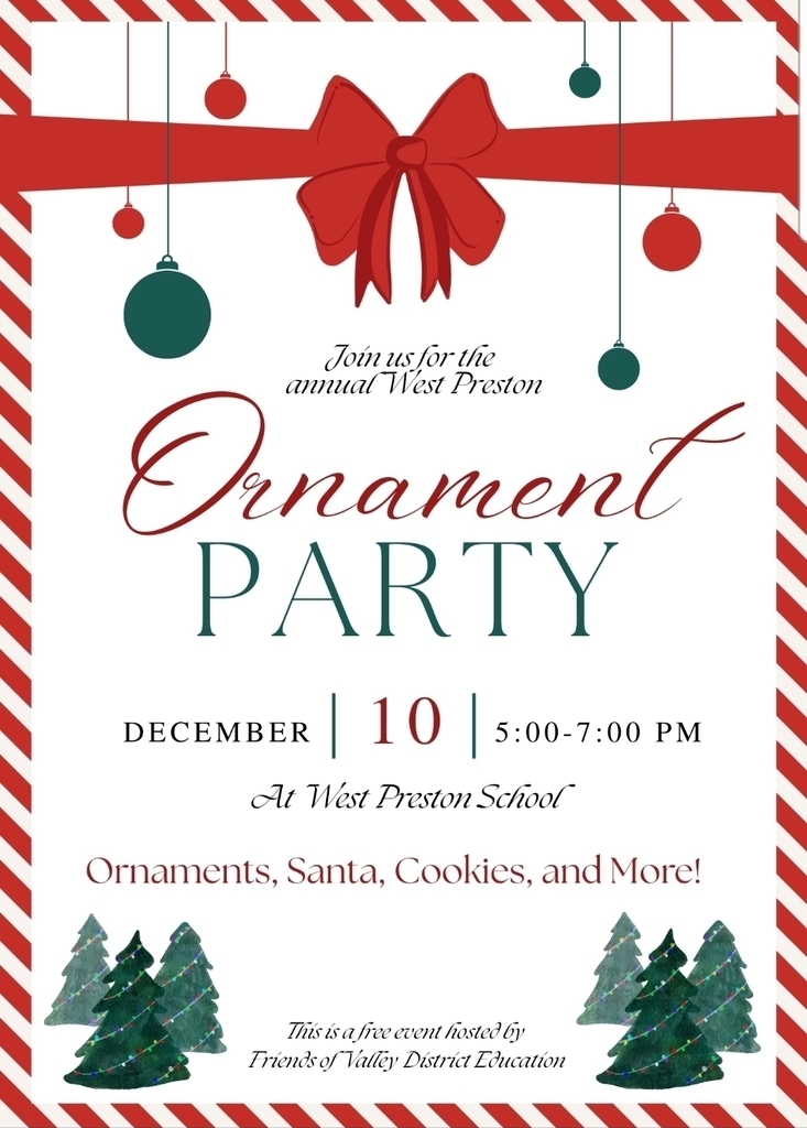 Ornament party invitation, December 10th from 5pm to 7pm