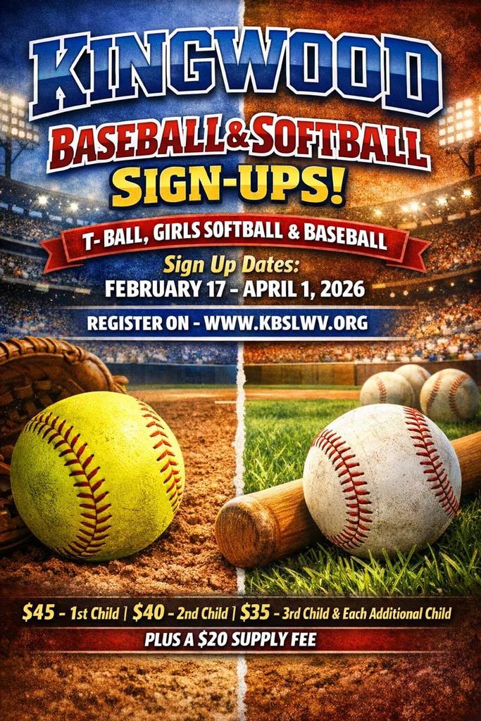 baseball sign up flyer