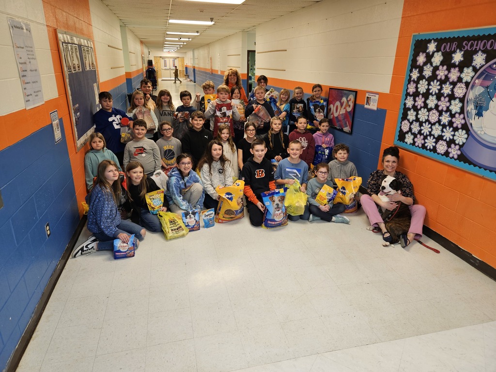 Kingwood Elementary Student Council recently made a donation to the Preston County Animal Shelter