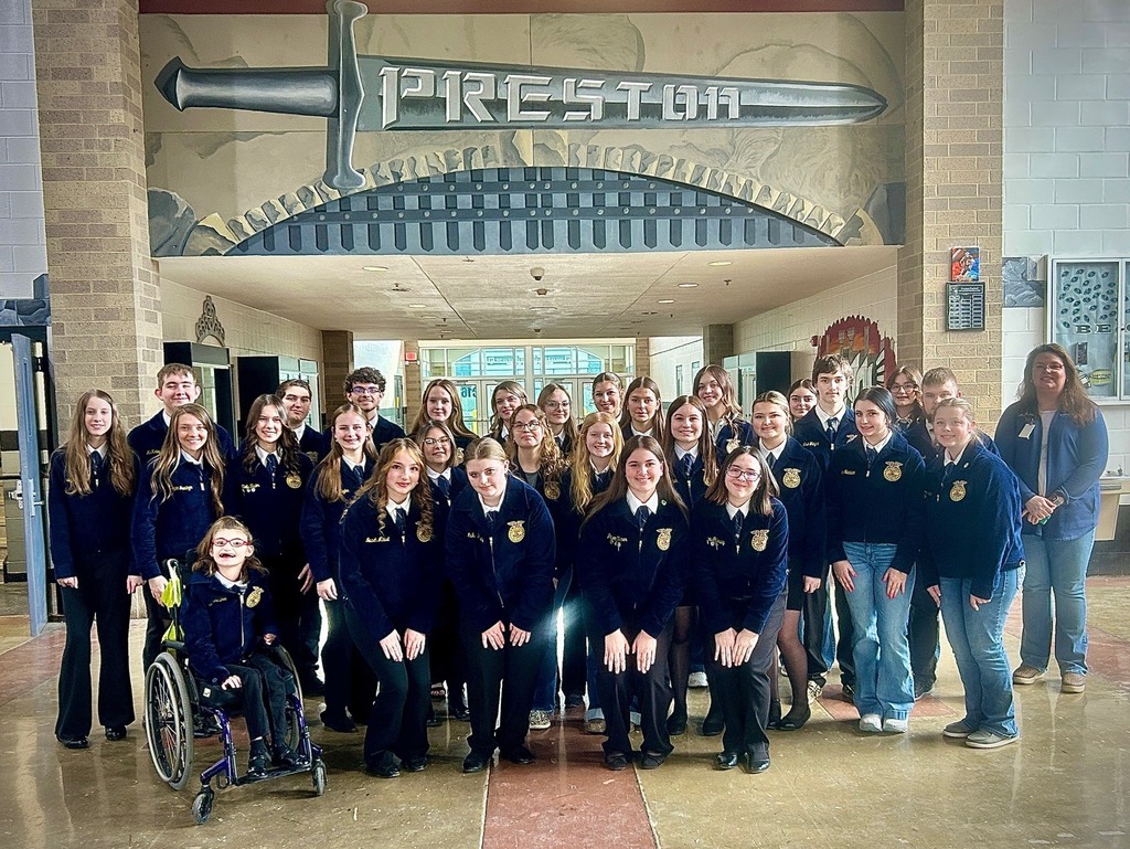students at a career fair