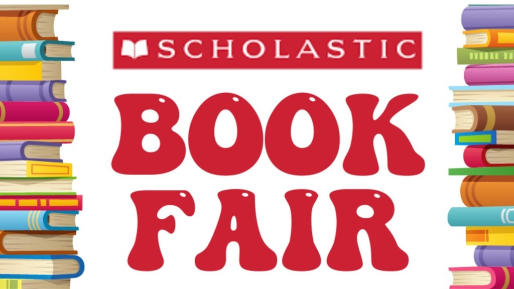 PreK and K Students: Tomorrow is your shopping day at the Scholastic Book Fair!