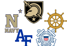 service academy logos