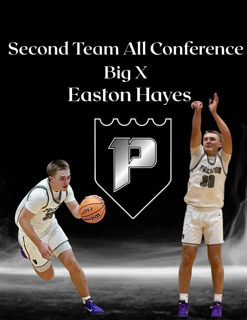 picture of a student posing for all conference recognition