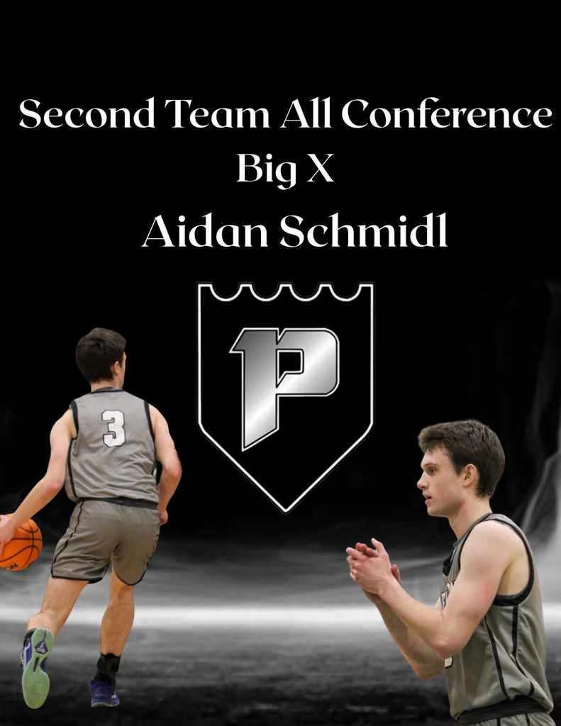 picture of a student posing for all conference recognition