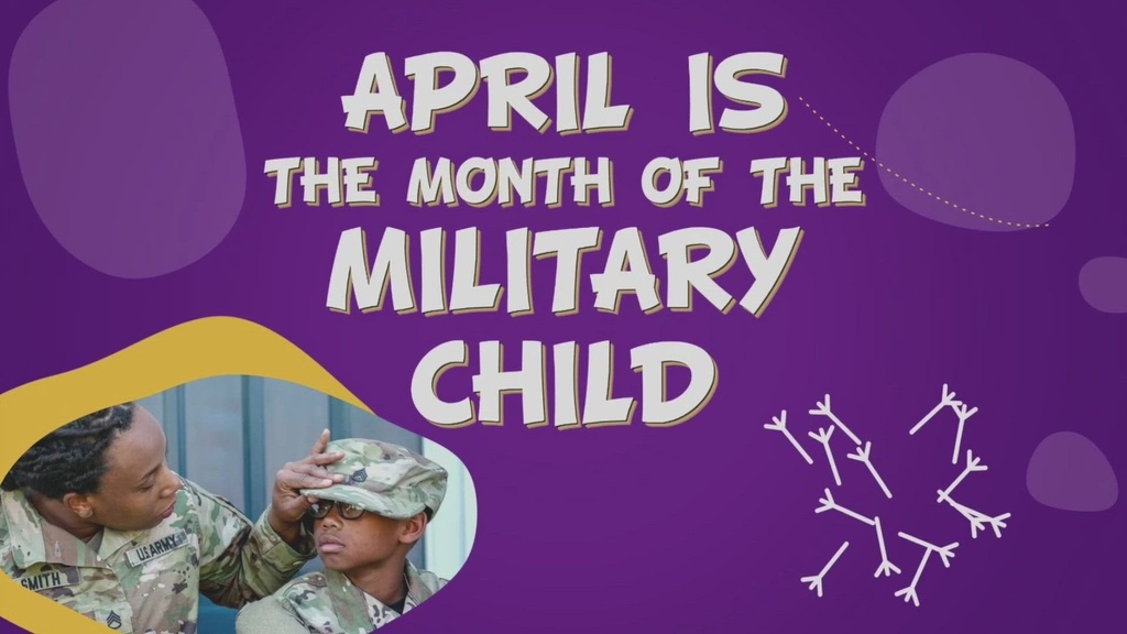 April is the month of the Military Child! Let's show our support!