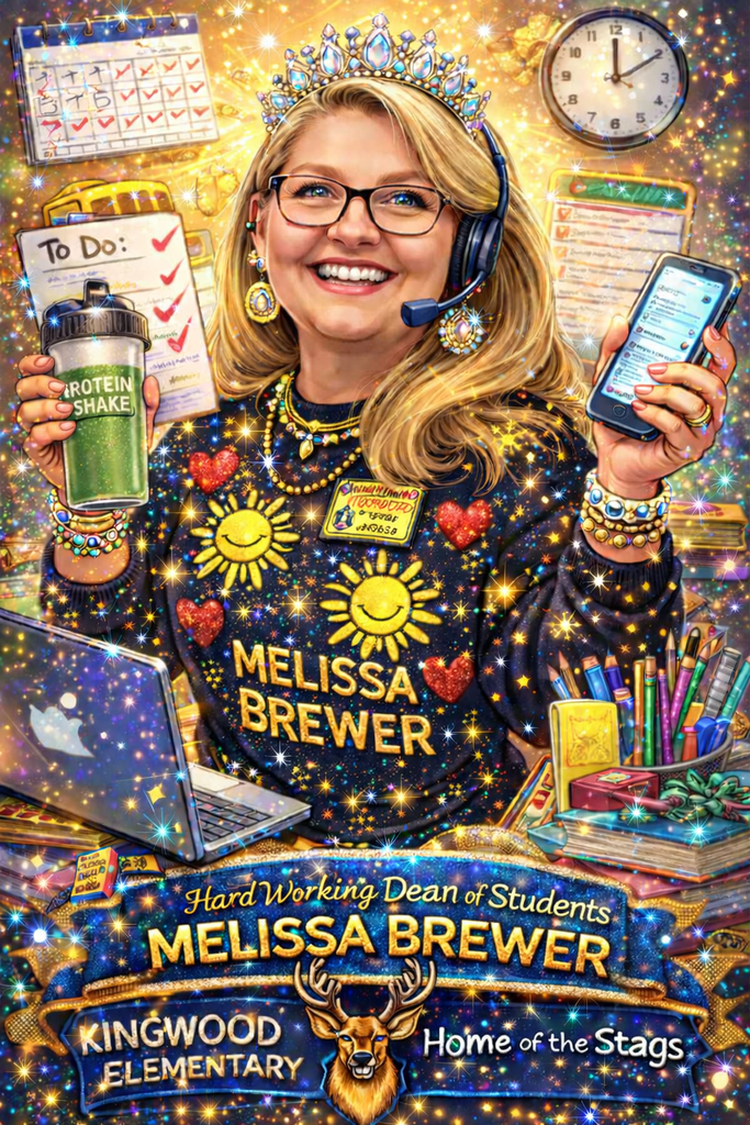 Kingwood Elementary celebrates Dean of Students, Melissa Brewer, during National Assistant Principals' Week. 