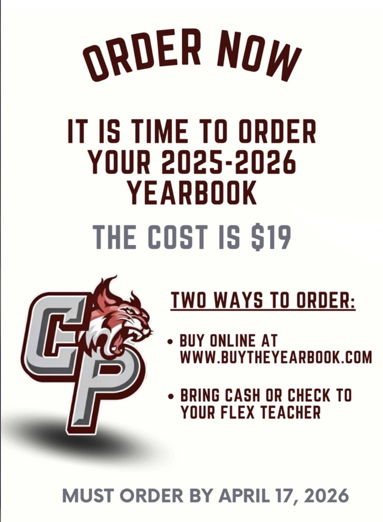 Yearbook flyer