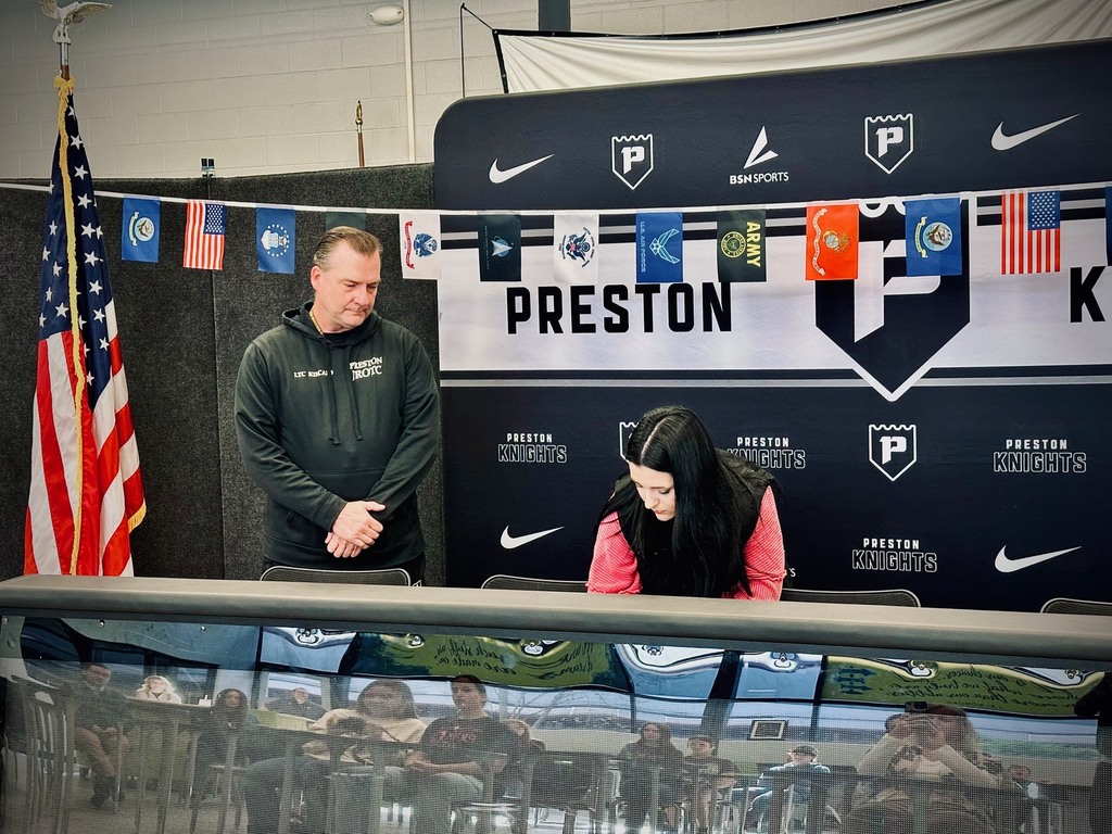 military signing day collage