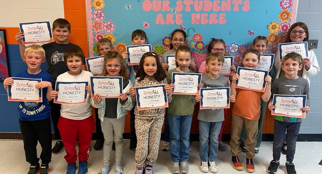 KES recognizes our students who went above and beyond to demonstrate the PurposeFULL People character trait of HONESTY during the month of March!