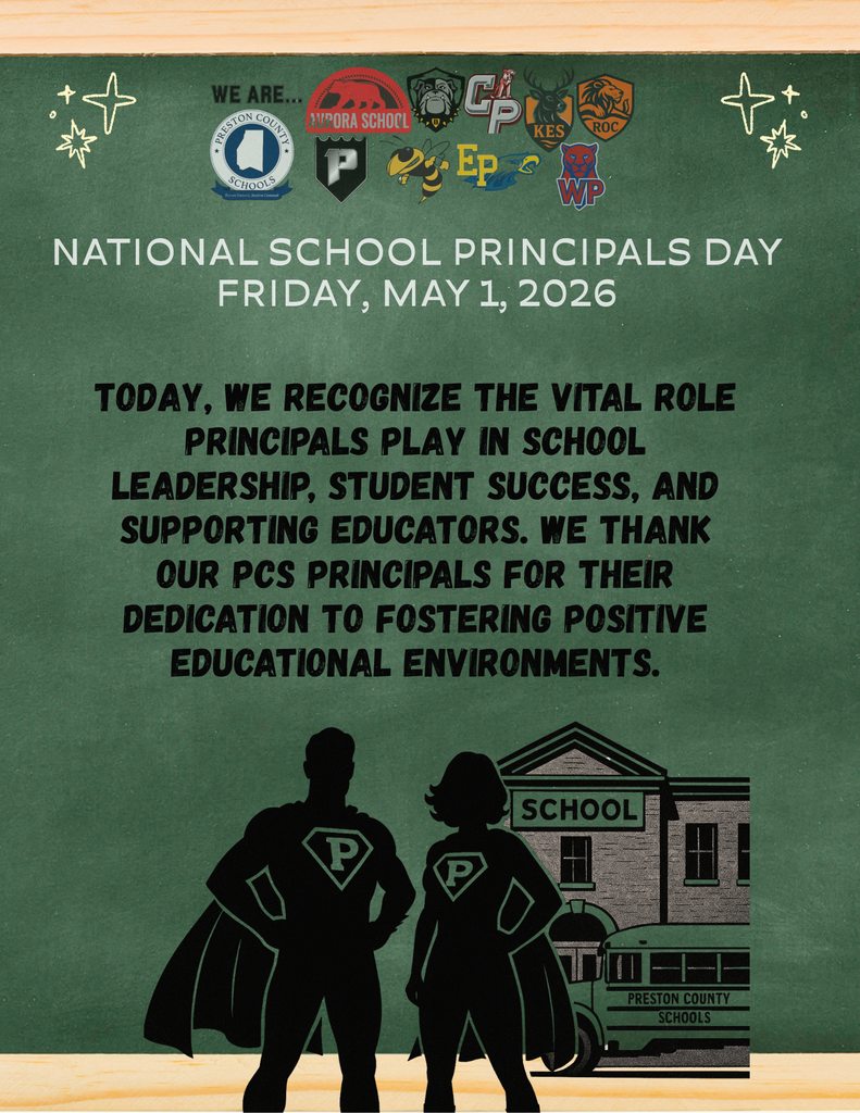 school principal day heroes poster