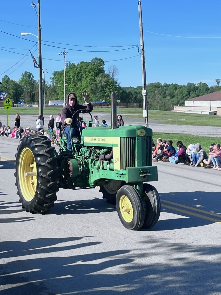 KES was excited to partake in the third annual PHS "Take Your Tractor to School Day" on Friday morning!