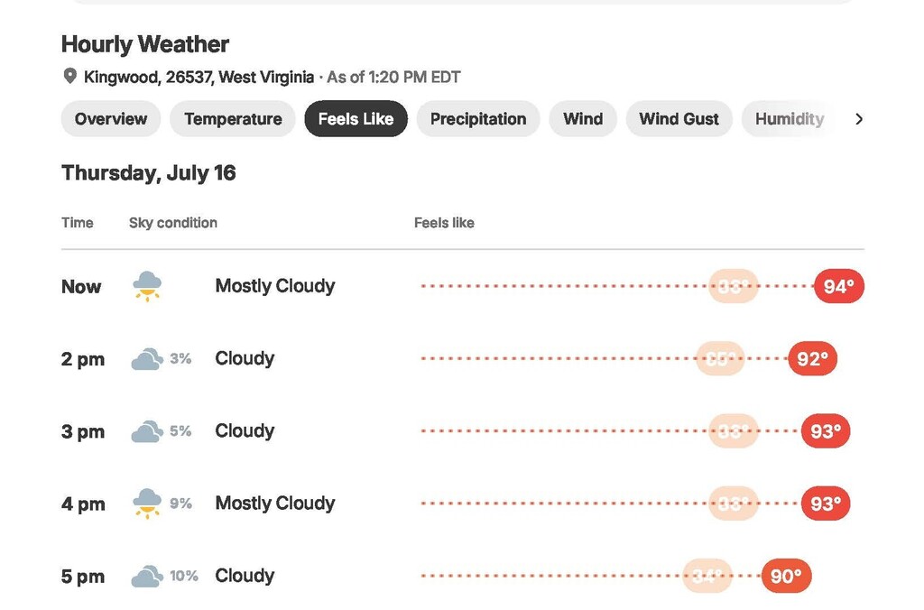weather forecast