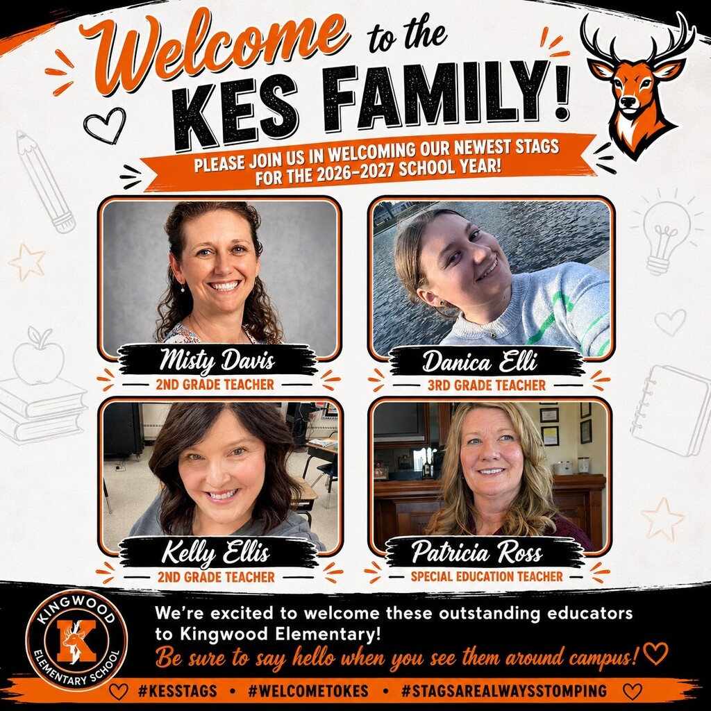 KES is excited to welcome these outstanding educators to our school!