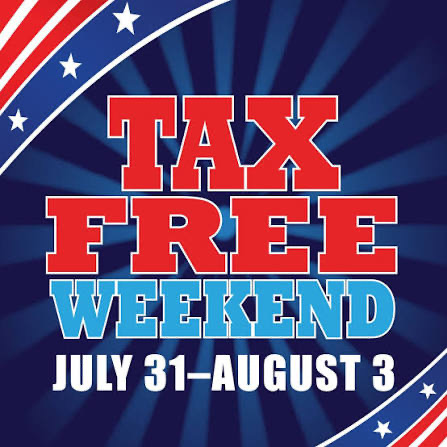tax free weekend 