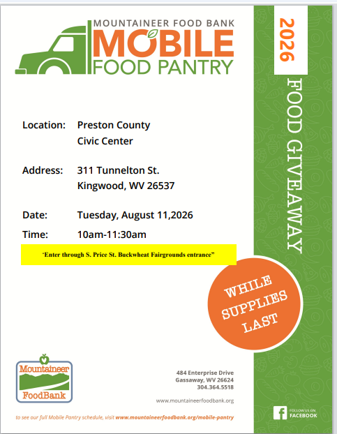 food pantry flyer