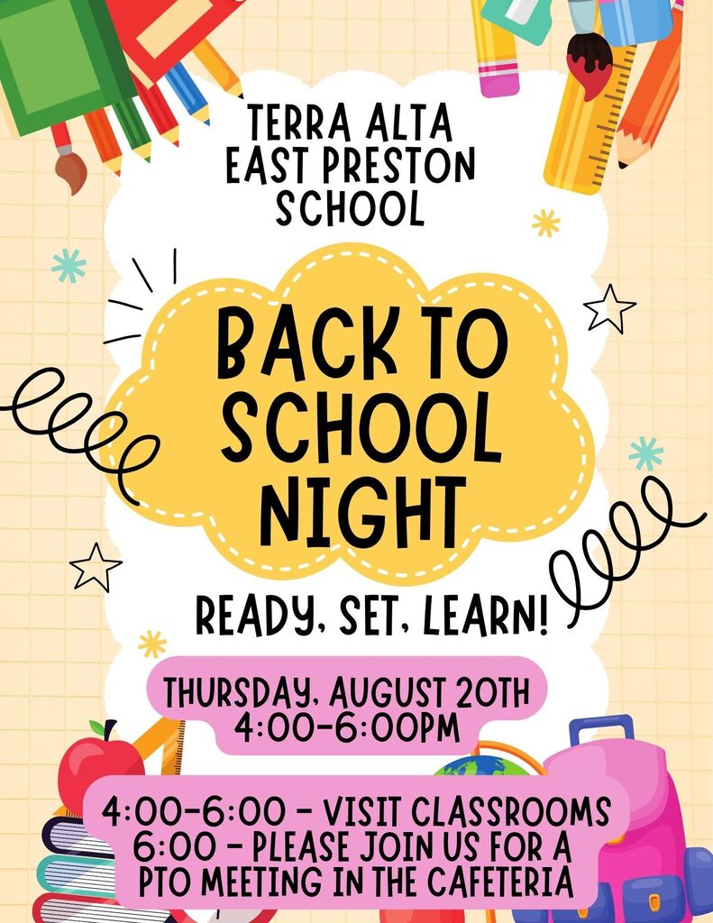 Back To School Night Flyer
