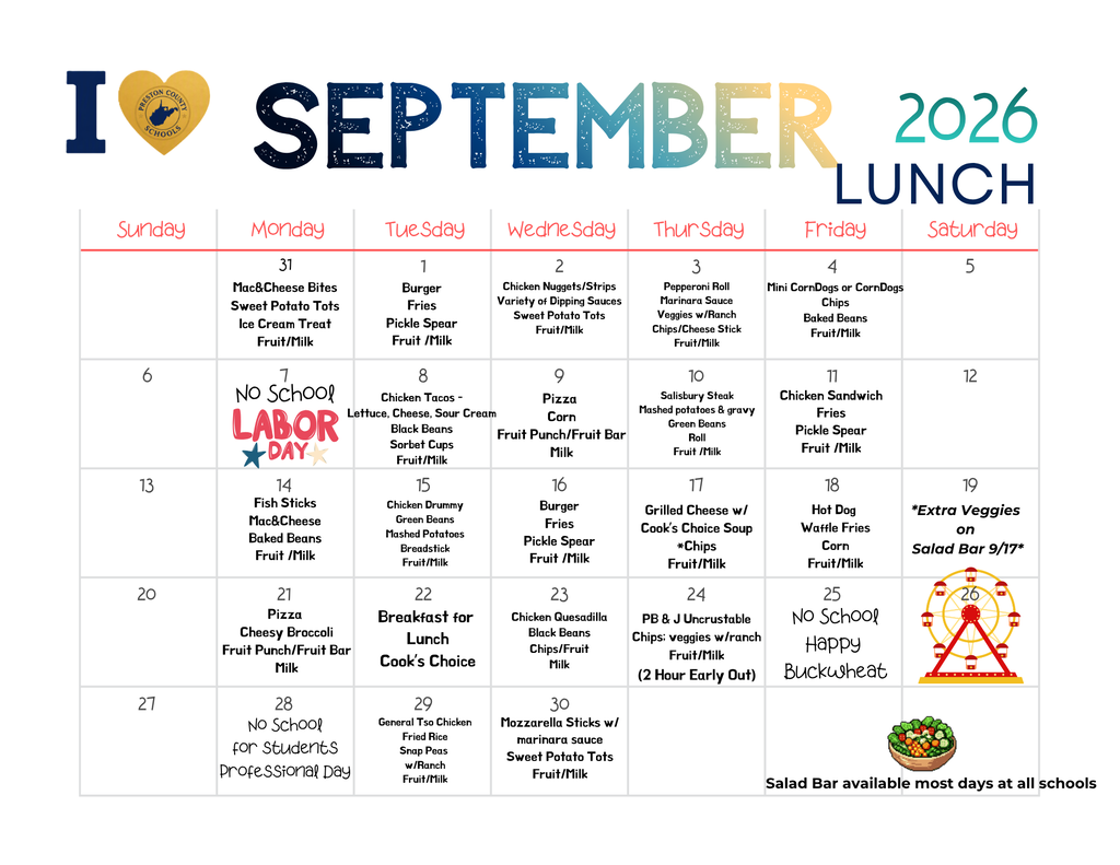 lunch menus
