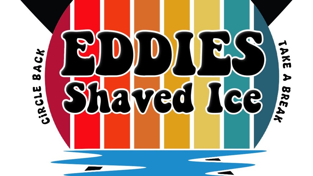 Eddie's Shaved Ice will be at the Block Party this evening from 5-7PM!