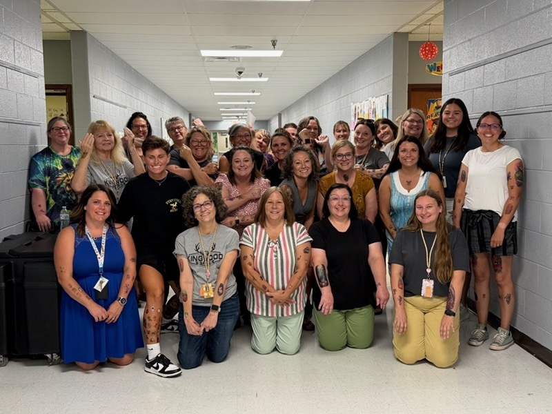 TATTOO THE TEACHER! Well… KES students have officially left their mark!
