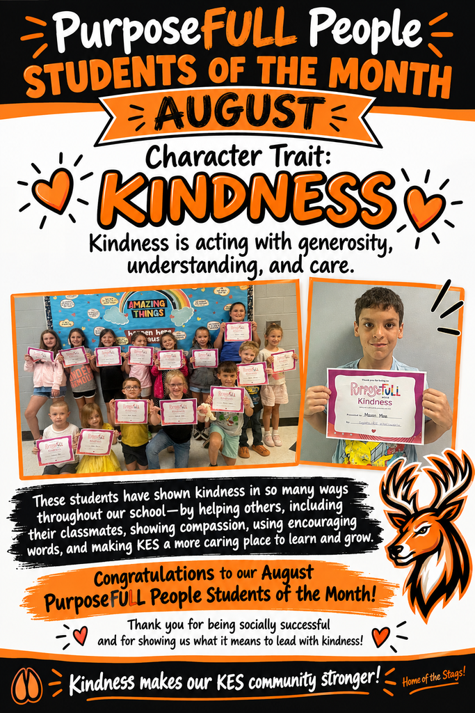 Congratulations to the PurposeFULL People Kindness Recipients!