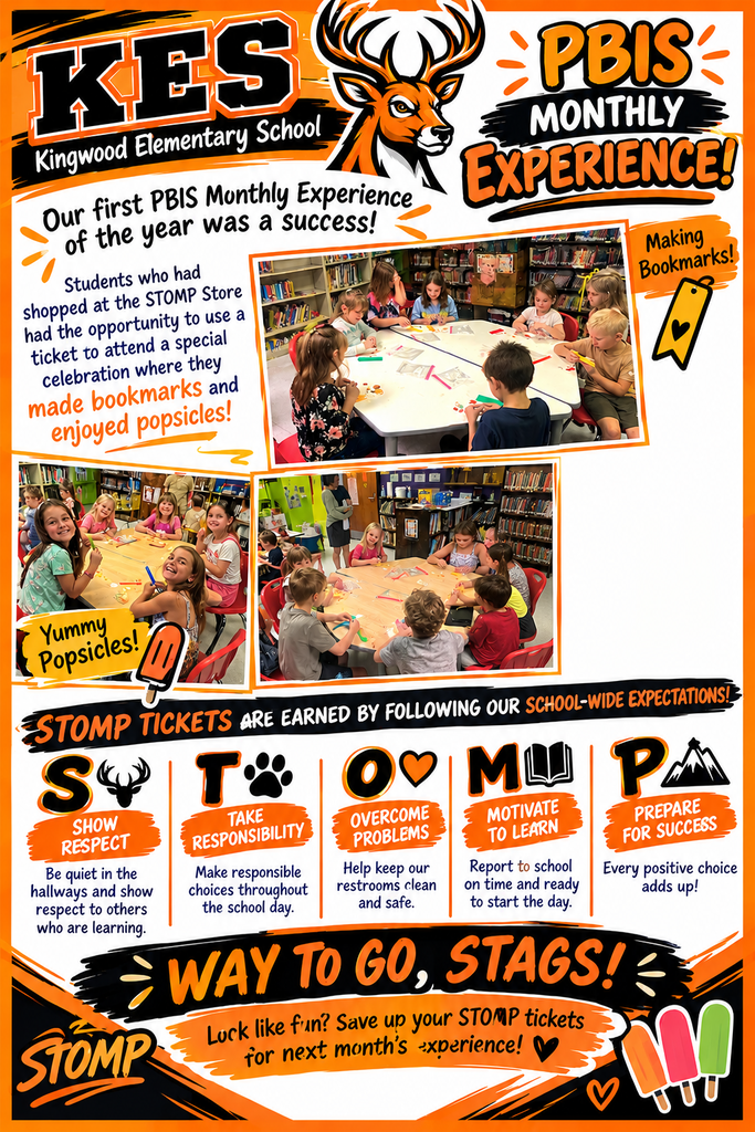 Our first PBIS experience was held the past Friday!