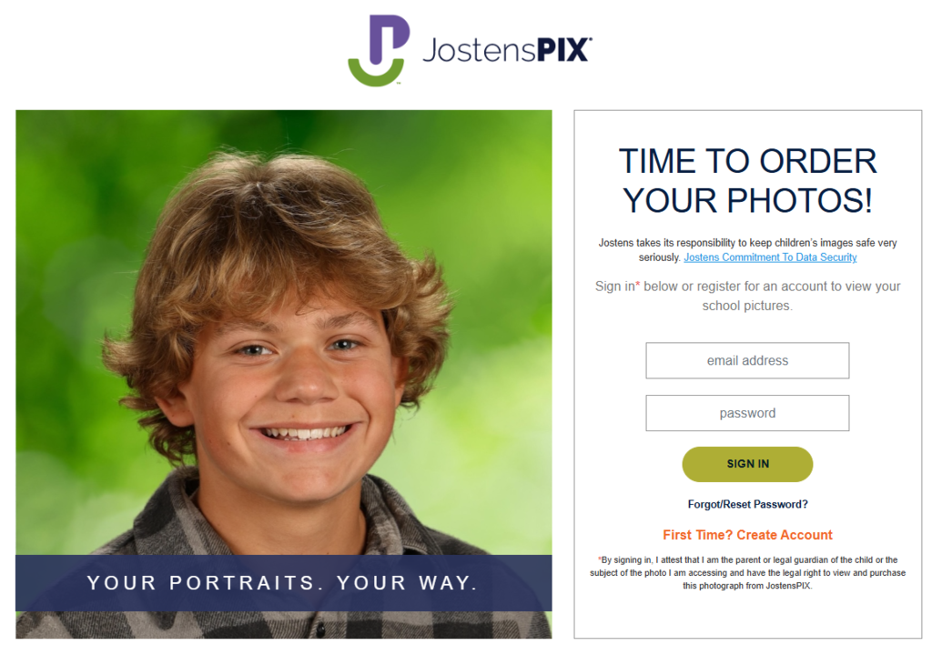 jostens screenshot