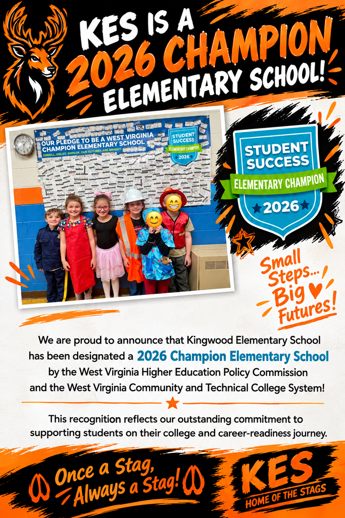KES is a 2026 CFWV Champion Elementary School!