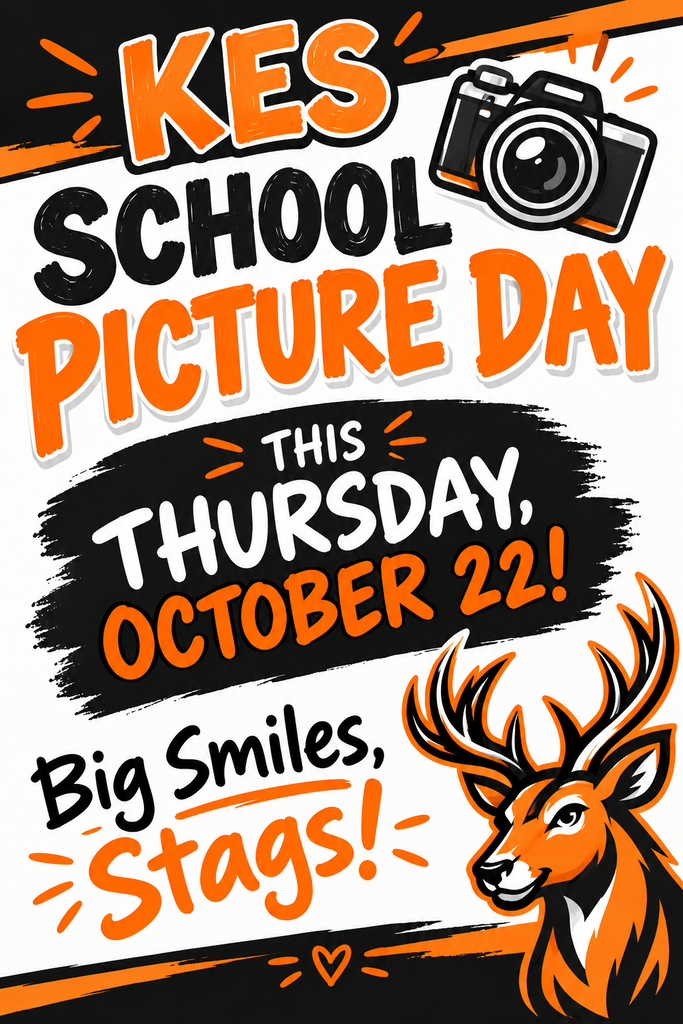 Reminder: KES Picture Day is tomorrow, October 22!