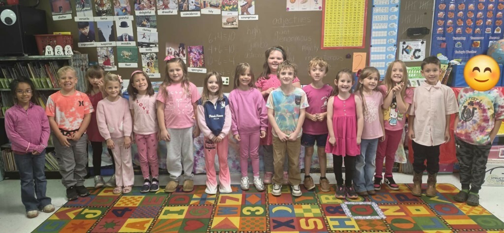 Kingwood Elementary was a sea of pink yesterday as our Stags came together in support of Breast Cancer Awareness Month!