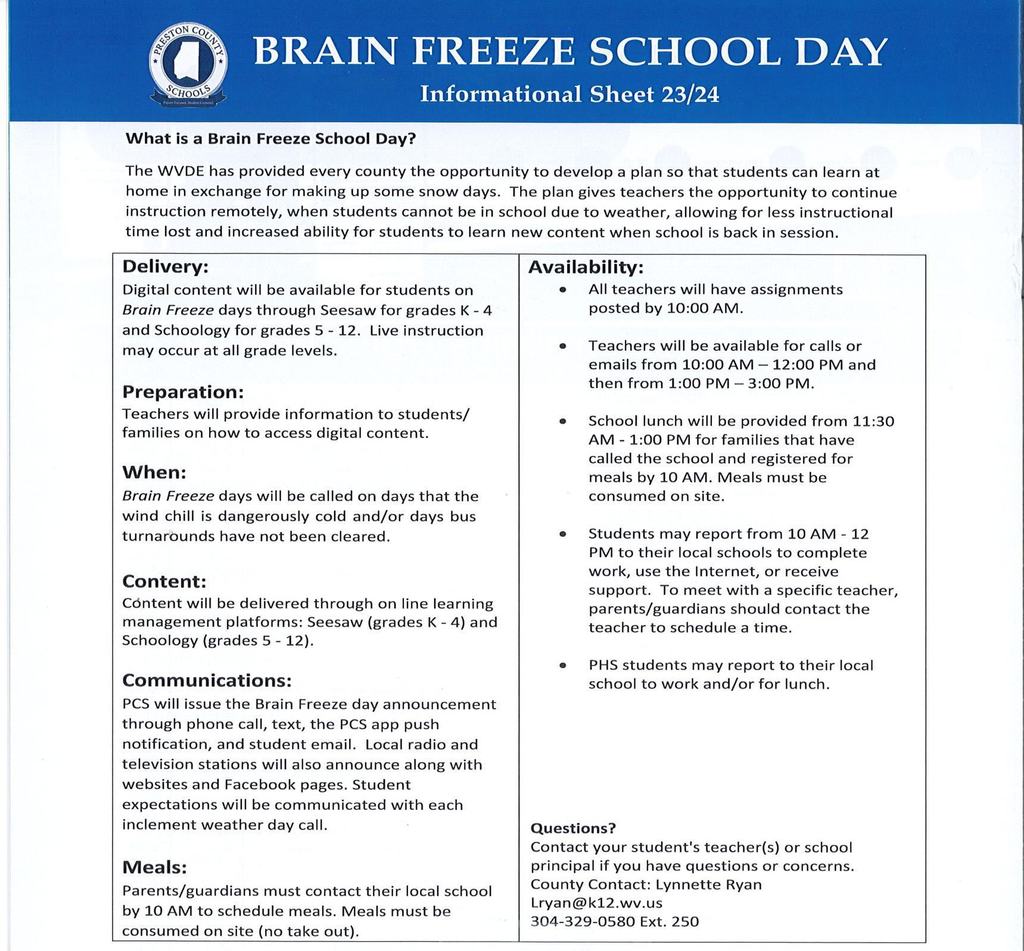 brain Freeze