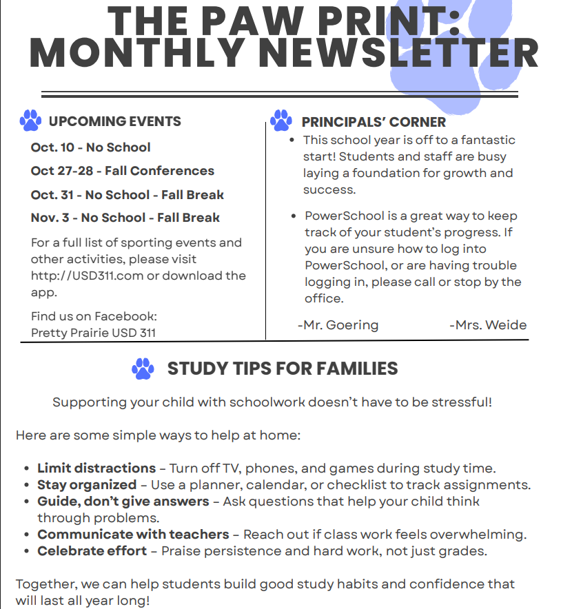 newsletter 