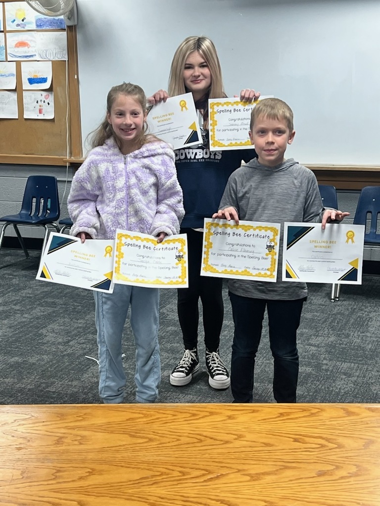 District Spelling Bee Winners