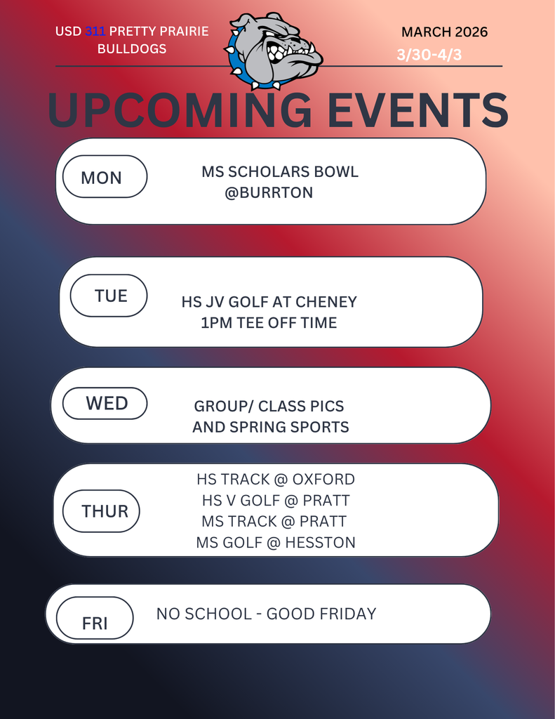 Upcoming events 