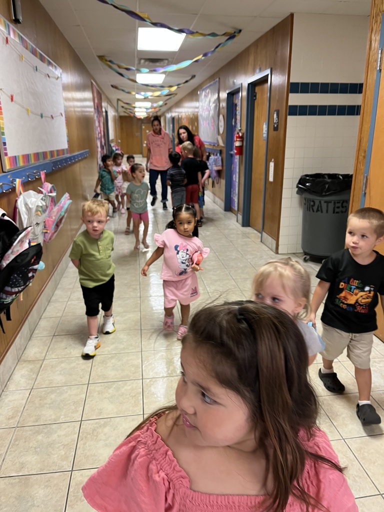The first week has been full of new experiences for our Pre-K students, and they are doing a fantastic job adjusting.